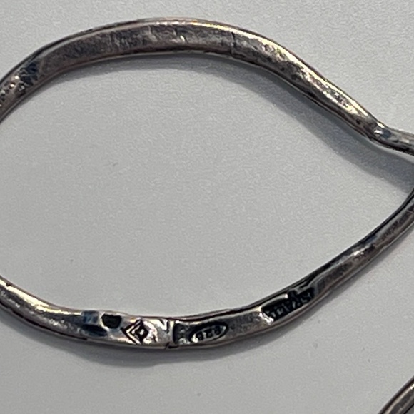 Silpada Lasso Silver Earrings - Picture 9 of 12